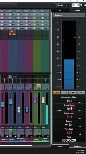 Built in LUFS meter | Cubase pro tips