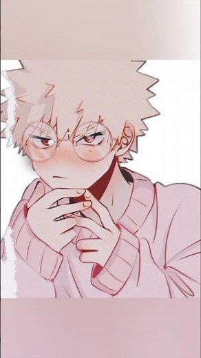 Bakugo and deku with glasses🥺🧡💚🧡🥺