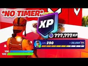*NEW* FASTEST NO TIMER Fortnite XP Map to LEVEL UP FAST in Chapter 7 WINTERFEST