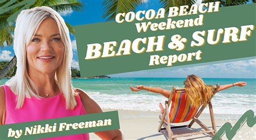 WATCH: Cocoa Beach Weekend Surf & Weather Report with Nikki McCoy Freeman for June 20–22 - Space Coast Daily