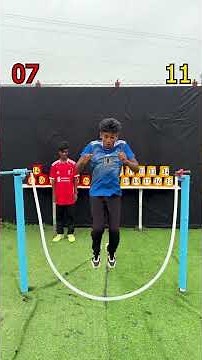 Who Can Reach 20 Points First by Jumping Rope ?