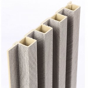 [Hot Item] 3D Embossing Wood Indoor Grain Color Wps Wall Panel