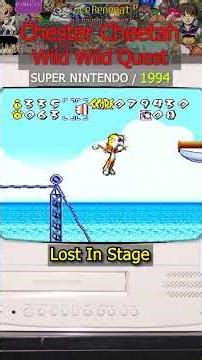 LOST-IN STAGE - Chester Cheetah: Wild Wild Quest ( 1993 / #supernintendo ) #retrogaming #nintendo