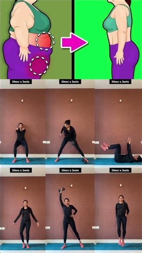 Target your core and lower body while supporting overall fat loss. #fatloss #fatburn #weightloss