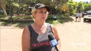 A 14-month-old boy dragged from his camper trailer by a pack of dingoes as he slept remains in hospital tonight after undergoing surgery. #9News | http://9News.com.au | 9 News