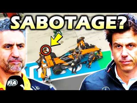 McLaren Fury At Mercedes Power Unit EXPLODES After Norris & Piastri DNS In China