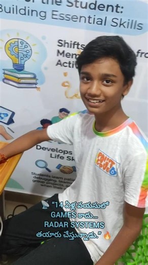 14 Year Old Kid Built a RADAR System Using Ultrasonic Sensor 🤯📡