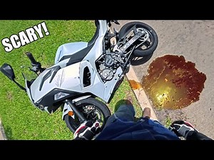 This Is What Every RIDER Hopes NEVER Happens | MOTORCYCLE CRASHES