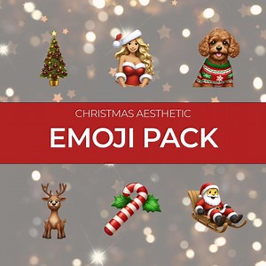 Emoji Christmas Aesthetic Ios18 / 40 Emoji iPhone Pack - Christmas-themed PNG Files, Perfect for Digital Planners and Festive Scrapbooking - Etsy