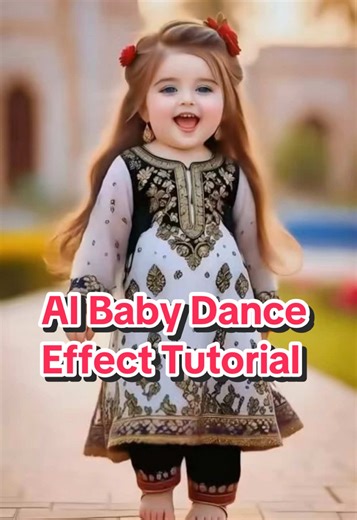 Tutorial Efek Tarian Bayi AI yang Lucu