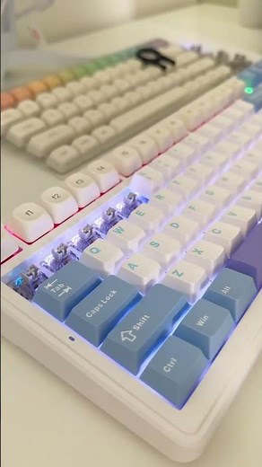 customizing my mechanical keyboard with akko rosewood switches #gaming