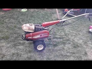 Honda F410 rotovator garden tractor for sale