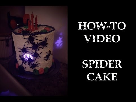 Yard Haunt/Halloween Prop How-To: Spider Cake