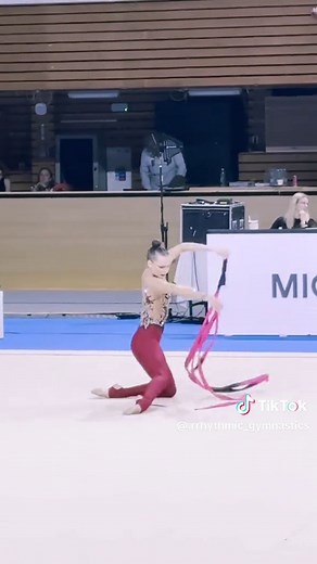 Nastia ribbon routine: best rhythmic gymnastics ribbon of the season
