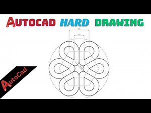 autocad hard drawing #autocad2d #cadtutorial