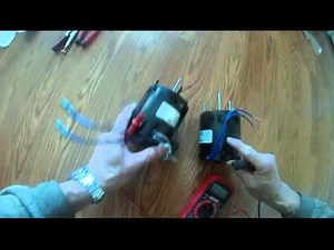 aprilaire 700M humidifier motor replacement - part 4 of 6