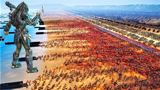 4.9K views · 49 reactions | PREDATORS vs 4 MILLION Human Army! | Gaming Clips | Facebook