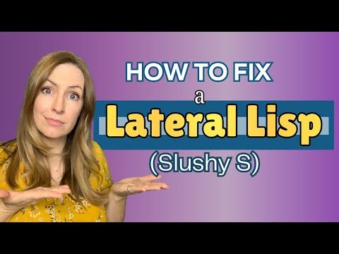 How to help your child say S clearly | fixing a lateral lisp