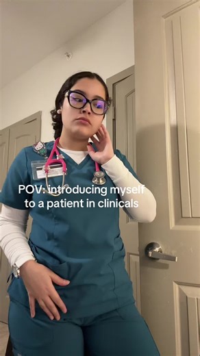 A Nursing Student's First Patient Encounter
