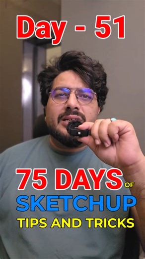 8.1K views · 40 reactions |  Day 51 – 75 Days of SketchUp Tips &...