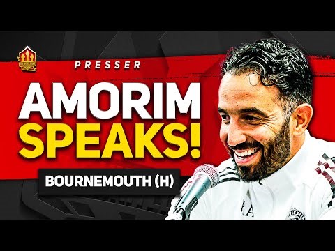 AFCON player update! Amorim’s WARNING! Man Utd vs Bournemouth Conference Reaction