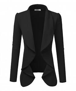 Preppy and professional has never felt so fun! Put a feminine spin on your office-worthy ensembles with the flowing drape fronts, bold hues and whimsical motifs that define these essential blazers. | Zulily