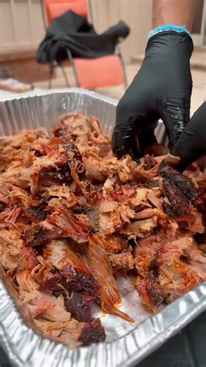 Mitch Benjamin - Meat Mitch on Instagram: "The secret to perfect pulled pork? It’s all in the rub (and the sauce ). Celebrate #NationalPulledPorkDay with a drizzle of Meat Mitch Naked Sauce and a shake of Steer Season. WHOMP! #bbq #bbqsauce #meatmitch #barbecue #pulledpork #smokedmeat"
