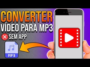 COMO CONVERTER VÍDEO PARA MP3 (SEM PROGRAMAS)