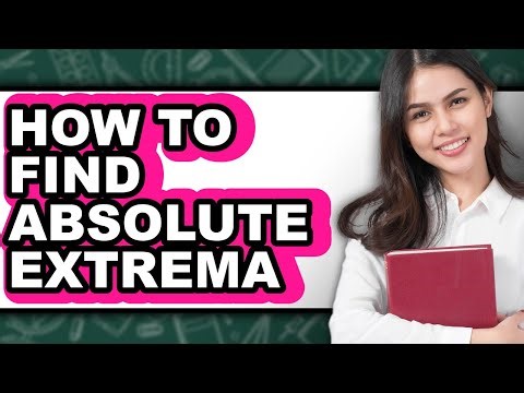 How to Find Absolute Extrema (updated)