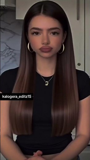 Demitra Kalogera with Straight Hair 😱