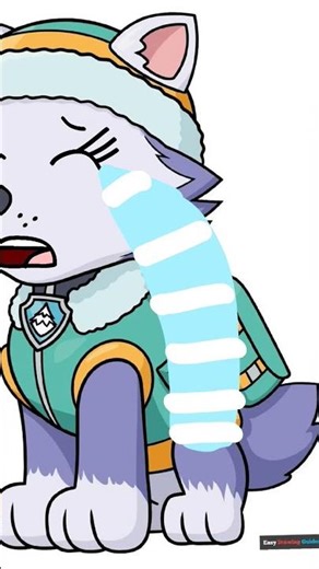 everest crying like a irl husky (paw Patrol)