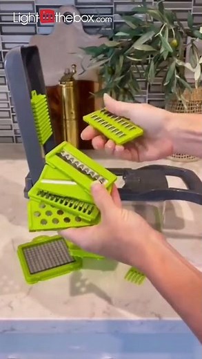 Multifunctional Veggie Chopper-ZL #lightinthebox #tools #tool #kitchen #cooking #food #knives