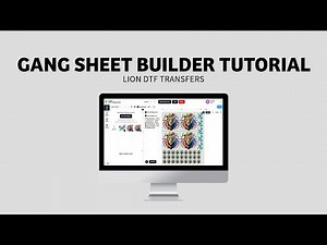 How To Use Lion DTF's Gang Sheet Builder