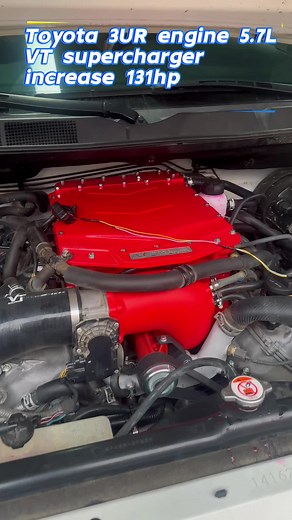 Toyota 3UR Engine Supercharger Installation Guide