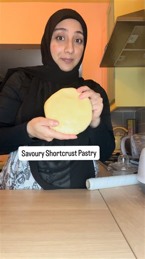 Raihanah | Bake With Rai on Instagram: "Shortcrust Pastry Recipe: ⬇️ Ingredients: -200g plain flour -125g salted butter -1 medium egg -1 tbsp water Chill in the fridge for 30 mins before use. Use for any savoury pie or tart. Enough to fit 24cm / 9.5 inch tart tin. —— #shortcrustpastry #recipevideo #cooking #baking #recipe"