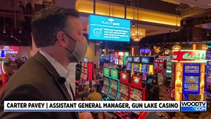 9.8K views · 34 reactions | From panoramic views of sports playing out on LED panels to self-serve beer taps, Gun Lake Casino’s three newly opened restaurants are serving up something different for West Michigan: https://www.woodtv.com/news/allegan-county/now-open-gun-lake-casinos-new-restaurants-add-tv-walls-self-serve-taps/ | WOOD TV8 | Facebook