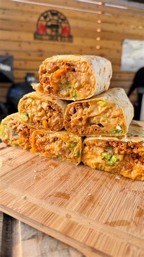 Chorizo bacon breakfast burritos with chipotle mayo Comment recipe for full recipe | Miguels cookingwithfire