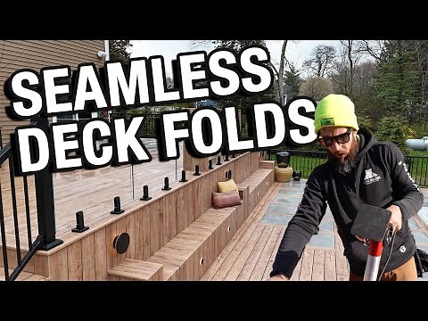 How to Fold Composite Decking with Heat Gun