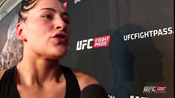 UFC 180: Jessica Eye Backstage Interview