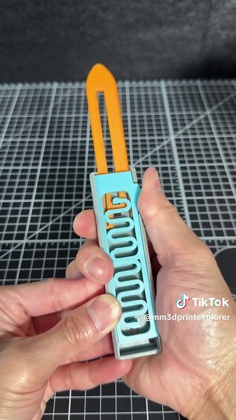 3D Printed Fidget Knife: Makerworld 449279