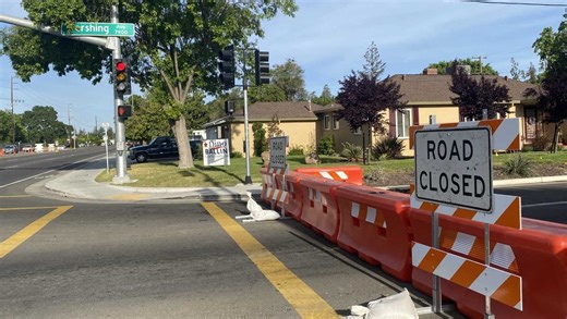 Busy Stockton street closed until fall for construction to better increase traffic flow