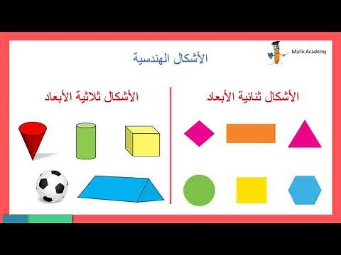 الاشكال ثنائيه وثلاثية الابعاد وخواصهما | رياضيات تانيه ابتدائي| ترم اول | المنهج الجديد| 2021