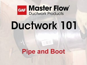 Master Flow 12 in. x 8 in. Duct Board Insulated Register Box DIRB12X8