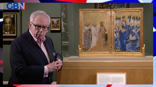David Starkey analyses Richard II’s Wilton Diptych at the National Gallery - The Global Herald