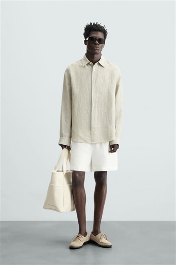 100% HEMP CONTRAST SHIRT