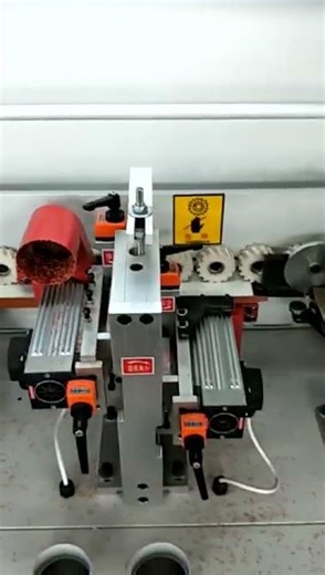 Semi-Automatic Edge Banding Machine #woodworkingmachine