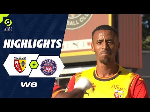 RC LENS - TOULOUSE FC (2 - 1) - Highlights - (RCL - TFC) / 2023-2024