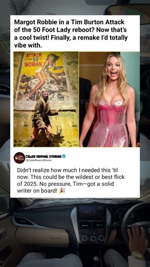 Margot Robbie as the 50 Foot Woman? Tim Burton, Make This Happen!