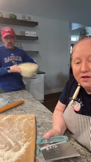 Making Homemade Bread with a New Bread Cutter