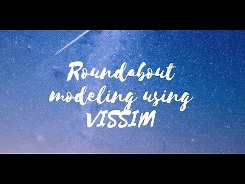 Roundabout Modeling using VISSIM